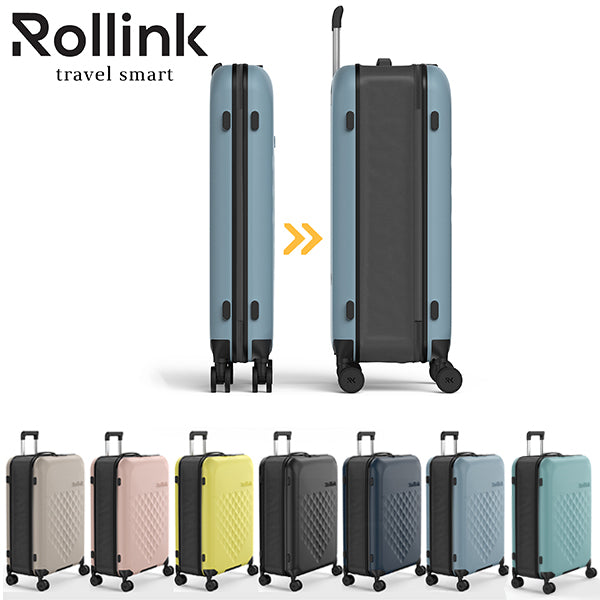 FLEX - 360 SPINNER המזוודה המתקפלת הדקה ביותר בעולם 29´´ של מותג המזוודות החכמות Rollink