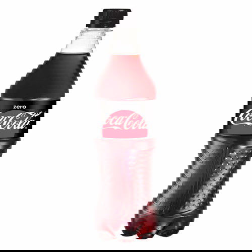 24 בקבוקי פלסטיק קוקה קולה זירו 500 מ"ל