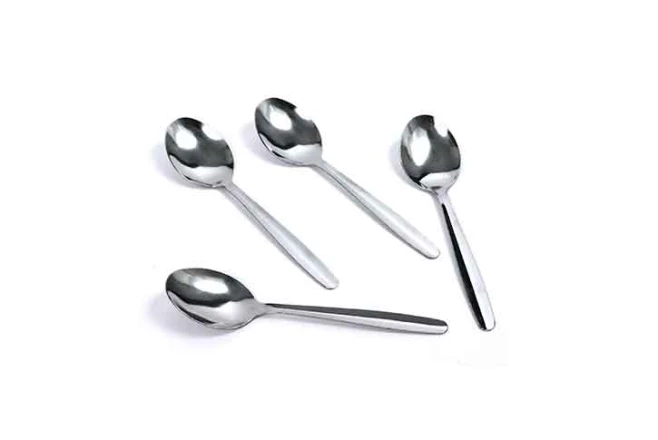 מארז 6 כפיות ממתכת