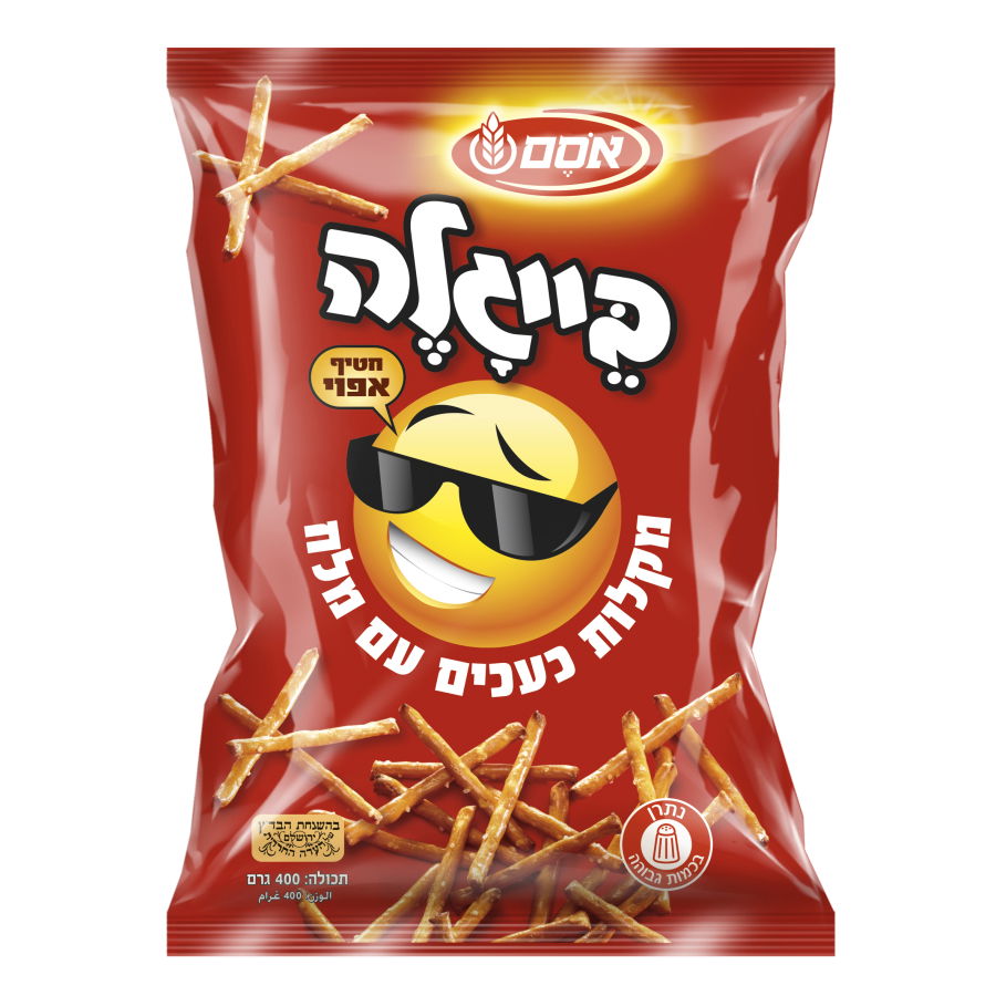 בייגלה מקלות מלוחים 400 גרם אוסם