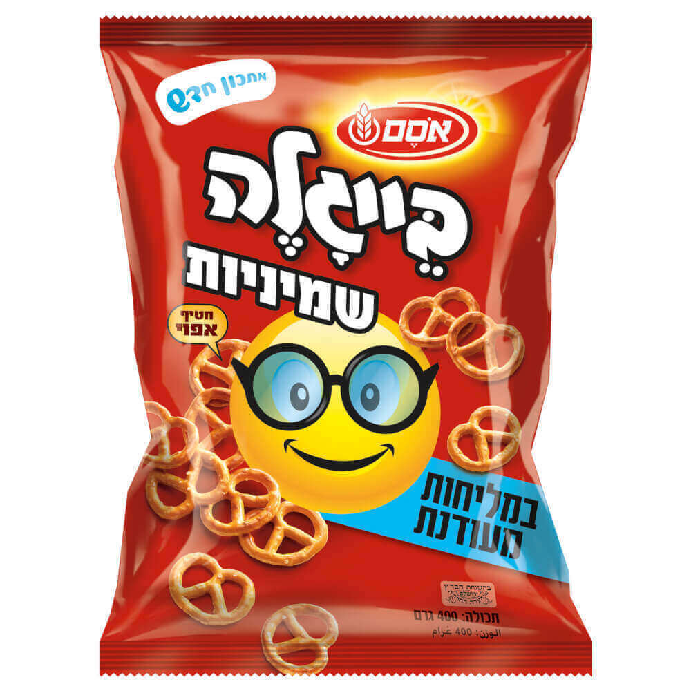אסם בייגלה שמיניות קטנות 400 גרם