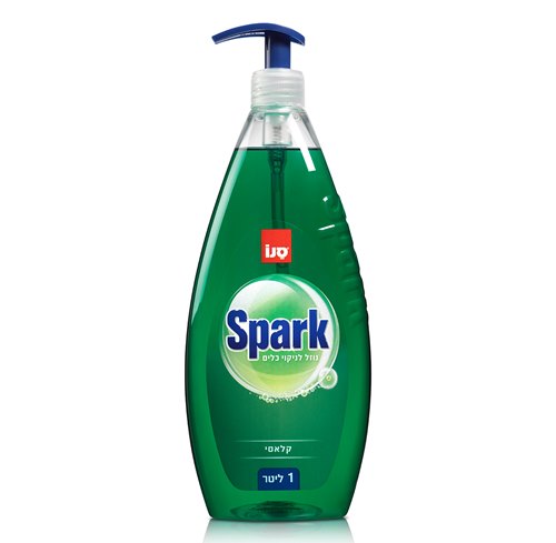 ספארק נוזל לניקוי כלים בתוספת משאבה
