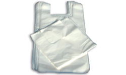 שקיות גופיה לבן מארז בודד / שק 15 קילו