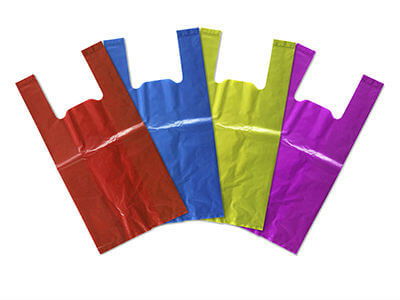 שקיות גופיה צבעוני מארז בודד / שק 15 קילו