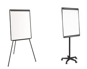 לוח מחיק פליפ צ'ארט על רגליים / על גלגלים