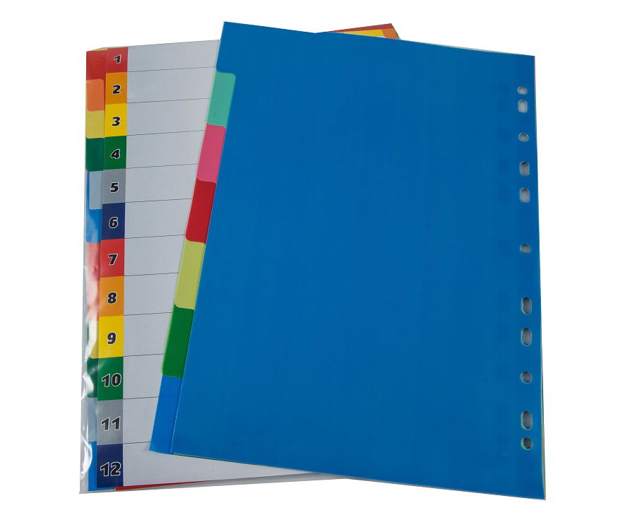 חוצצים מדורגים מפלסטיק בגדלים שונים