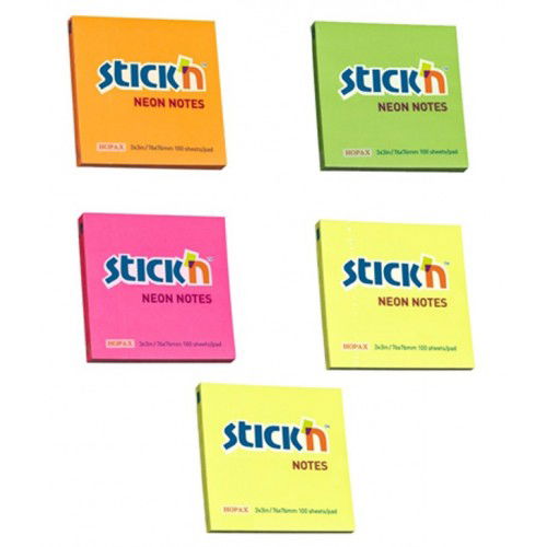 מארז בלוק 5 צבעים אינפו 76X76