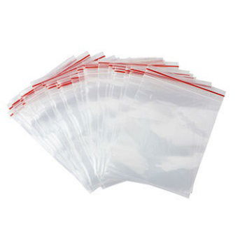 1,000 יח' שקיות שקופות עם פס סגירה - פסגור גדלים שונים