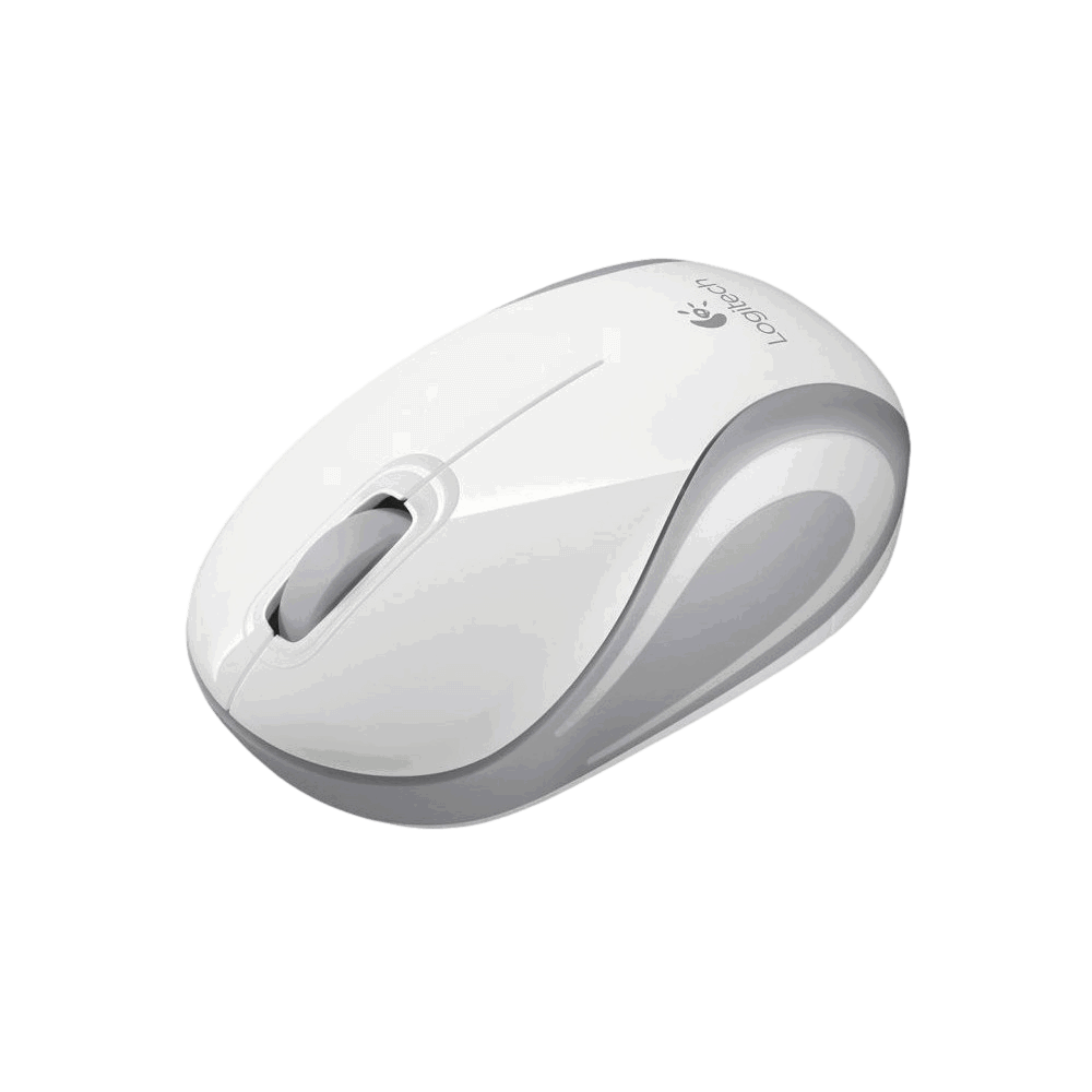 עכבר אלחוטי LOGITECH MINI M187 RETAIL – צבע לבן