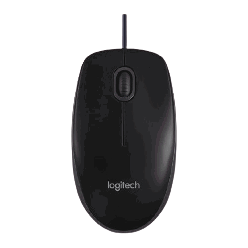 עכבר LOGITECH OPTICAL USB B100