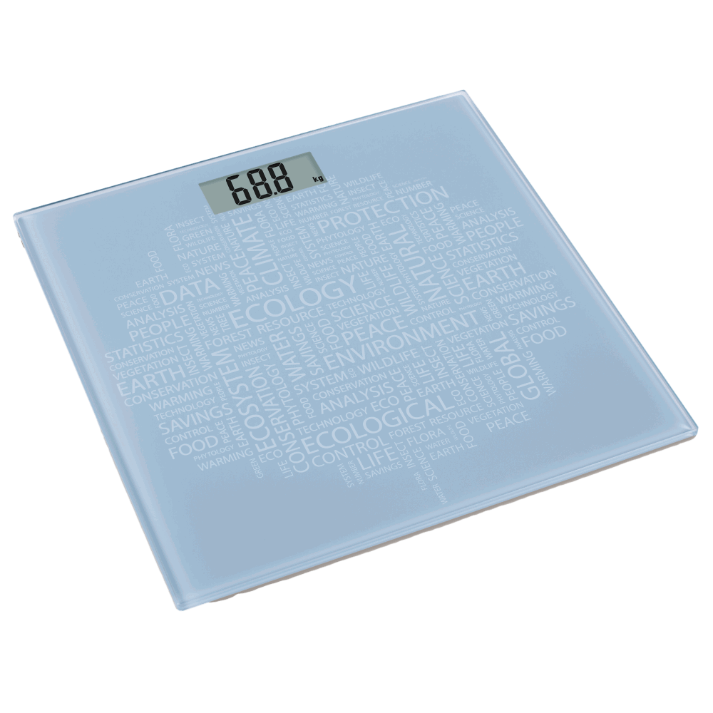 משקל אדם דגם EB370 צבע תכלת MIRASCALE