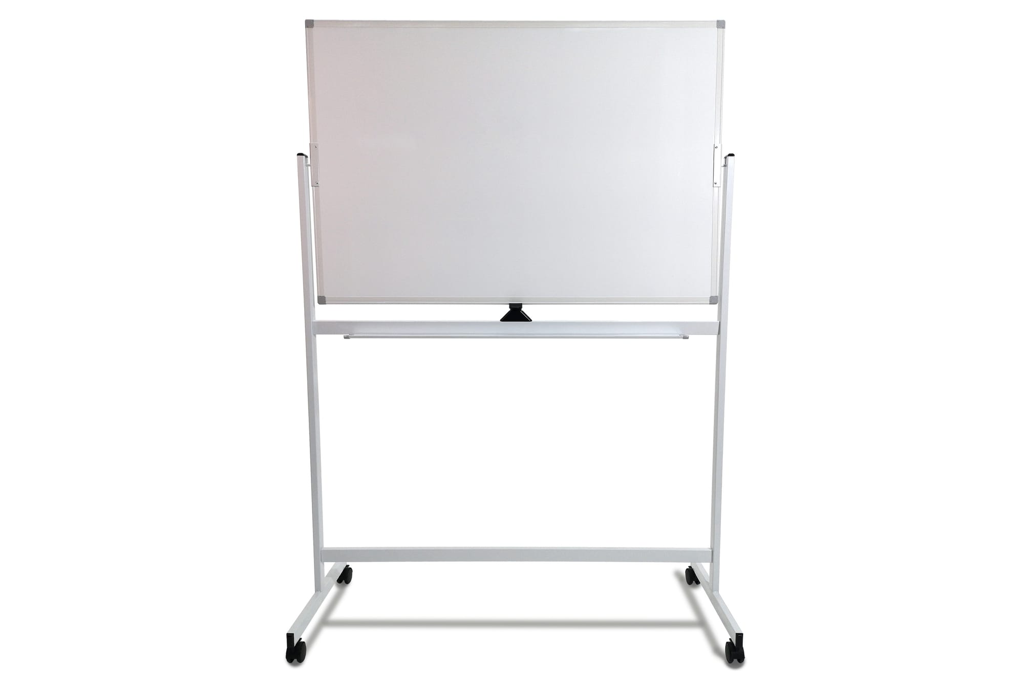 לוח נייד על גלגלים צבע לבן