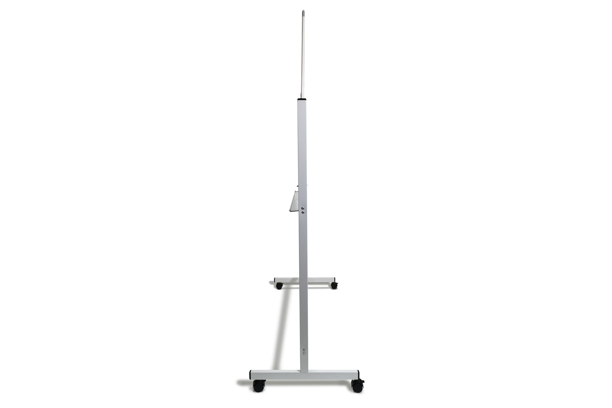 לוח נייד על גלגלים צבע לבן