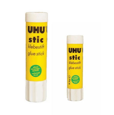 דבק סטיק בגדלים שונים מבית UHU