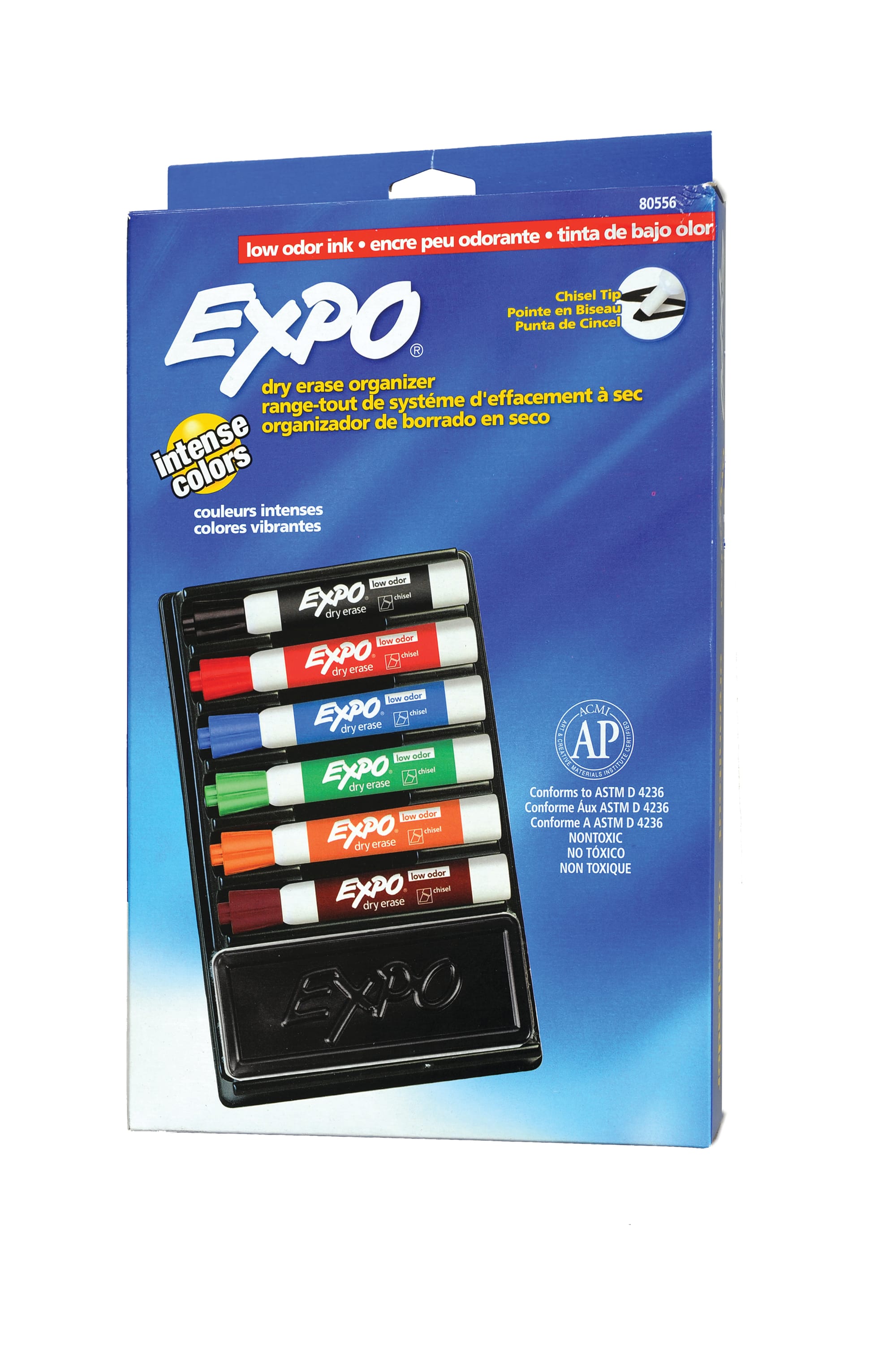 סט 6 יח' טוש אקספו איכותי + מחק