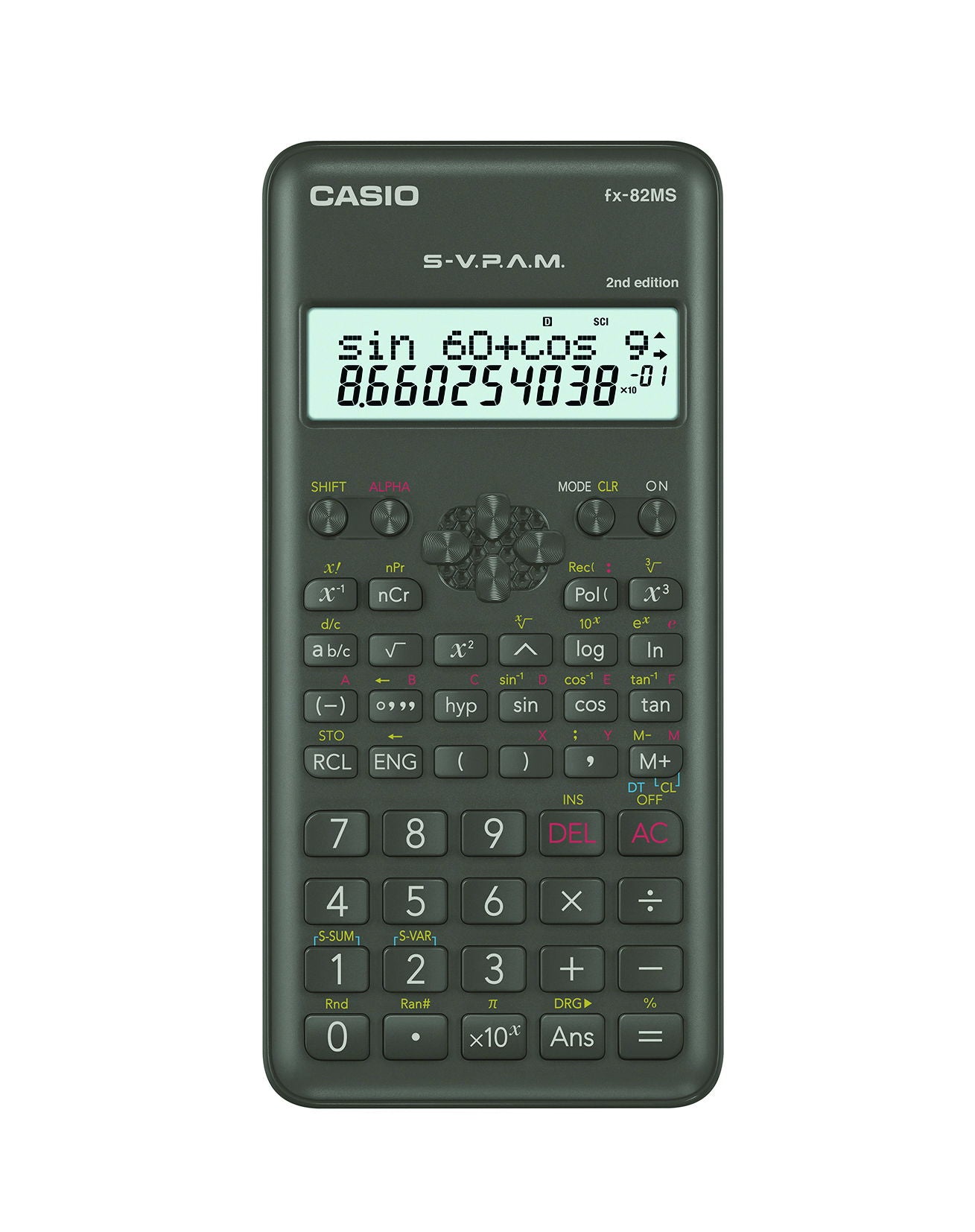 מחשבון מדעי דגם CASIO FX-82MS קאסיו