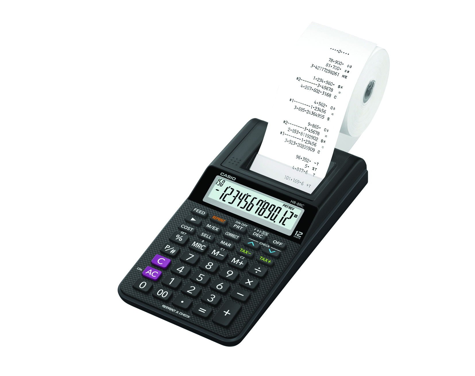 מכונת חישוב CASIO HR8RC