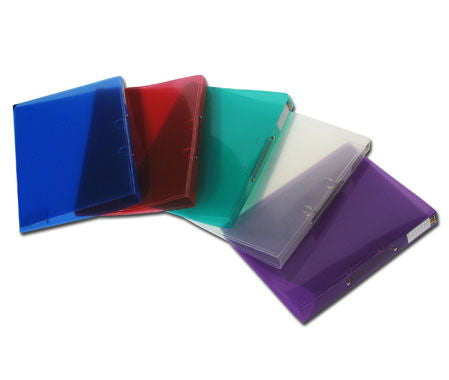 תיק טבעות PP דיאגונלי גב 3 ס"מ גודל פוליו