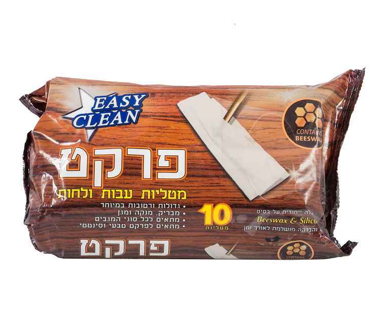 מטליות לחות לניקוי רצפות פרקט