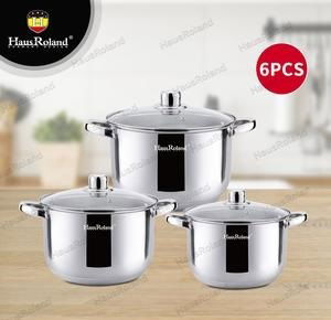 סט 3 סירים 3-HAUS ROLAND HR148