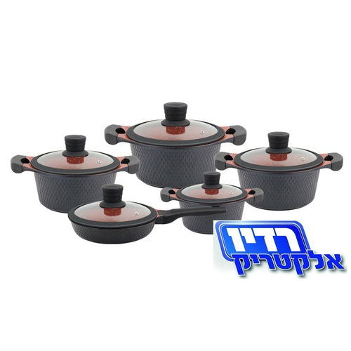 סט 4 סירים+מחבת HAUS ROLAND A-122