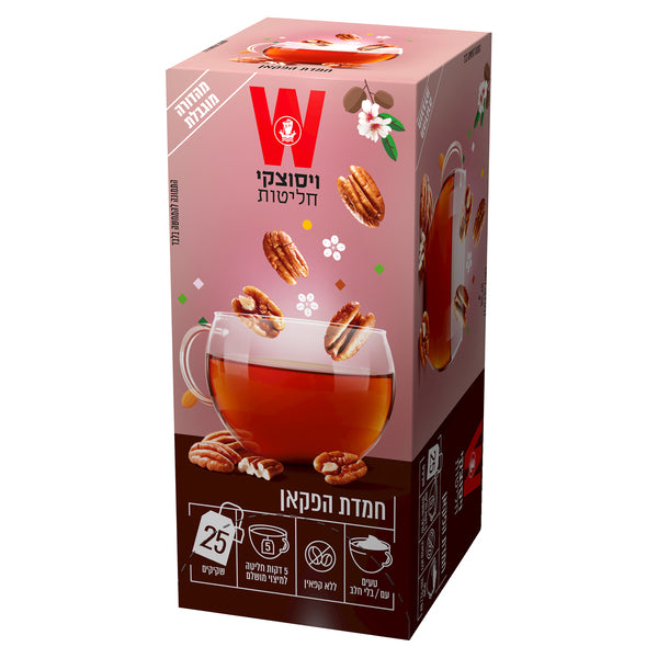 תה צמחים חמדת הפקאן 25 יח