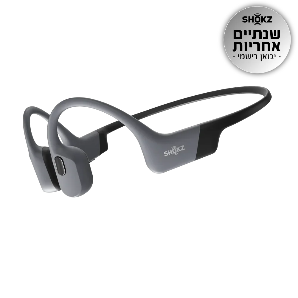 אוזניות OPENSWIM PRO בצבע אפור מבית SHOKZ
