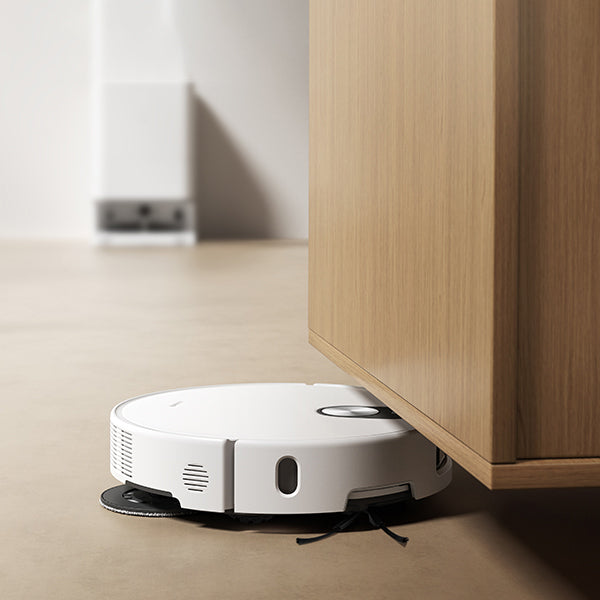 שואב שוטף רובוטי שיאומי דגם Xiaomi Robot Vacuum 5 בצבע לבן