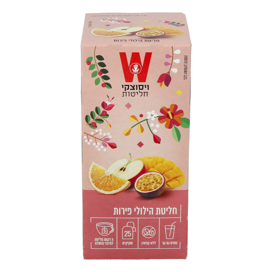 תה צמחים הילולי פירות 25 יח