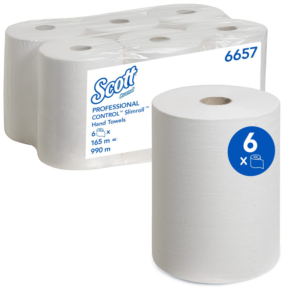 Scott Slimroll מגבות ידיים Universal 165 מ׳ מק״ט 6657