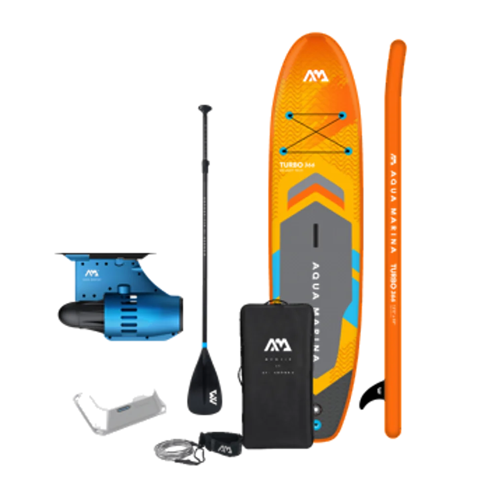 סאפ AMgo 366PFS+מנוע סנפיר בצבע כחול מבית AQUA MARINA