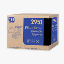 מתקן למפיות ואליו גדול שחור עם חלון פרסום