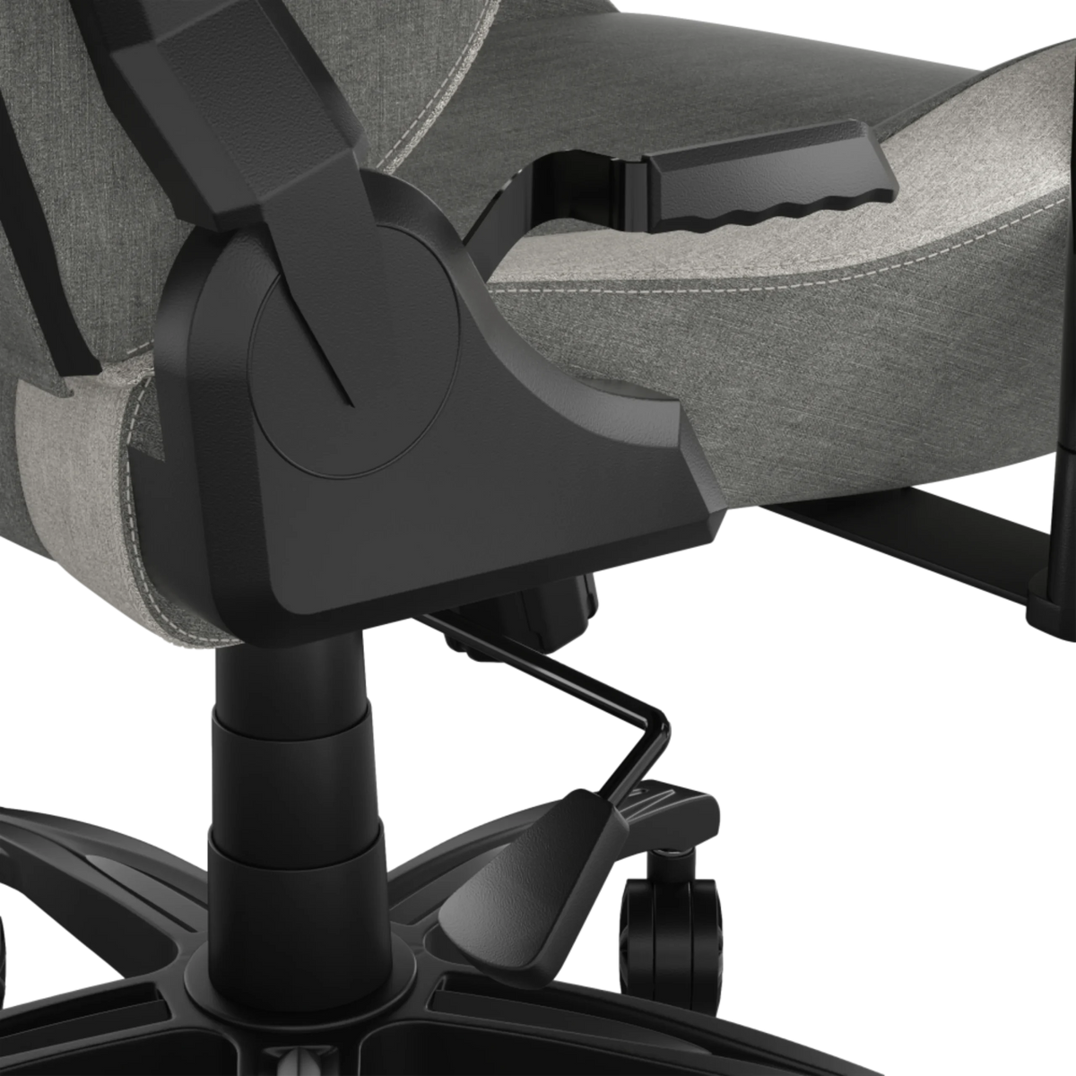 כיסא גיימינג בד CORSAIR T3 RUSH 2023 Fabric White/Grey