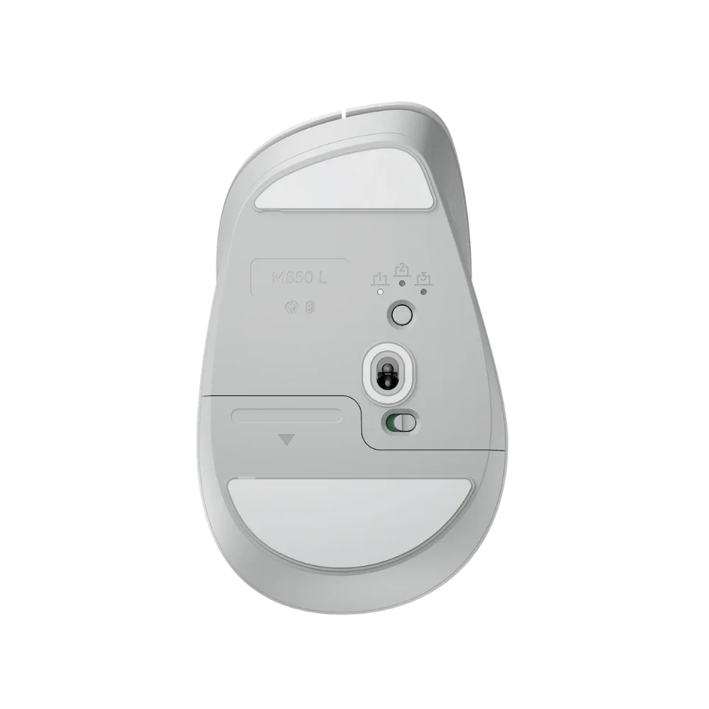 עכבר אלחוטי Signature Comfort Plus M850 L בצבע לבן מבית Logitech