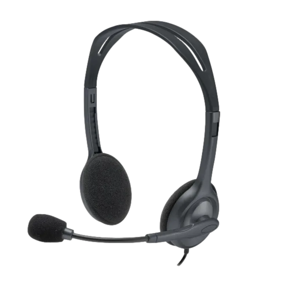 אוזניות סטריאו דגם H111 Retail מבית Logitech