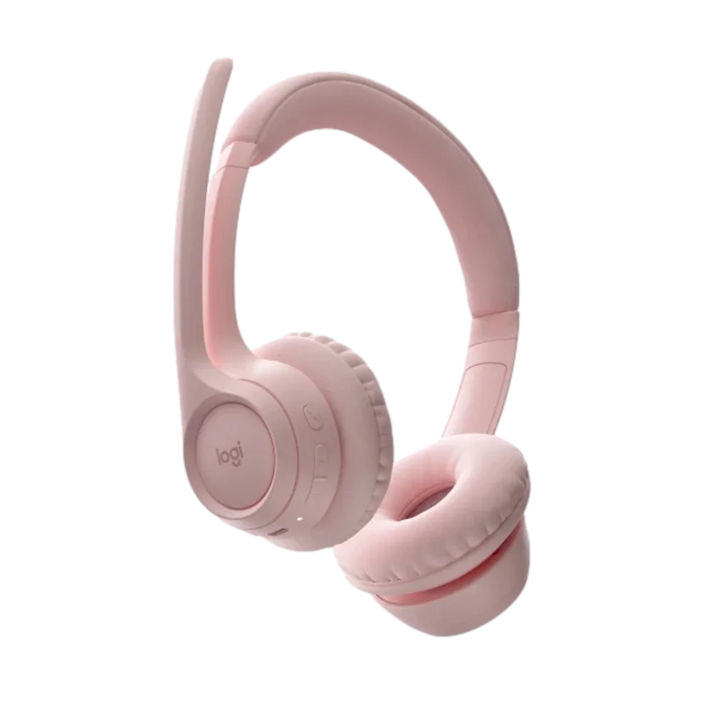 אוזניות אלחוטית ZONE 300 בצבע ROSE מבית LOGITECH