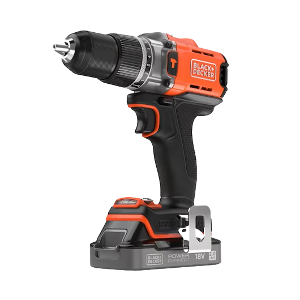 מקדחת פטיש BCD383D1XC-QW מבית BLACK&DECKER