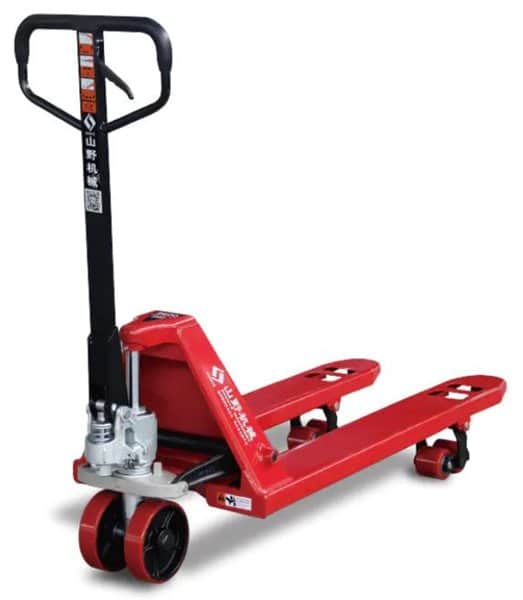 עגלת משטחים הידראולית משודרגת גלגלים קוטר 200 להולכה קלה, אורך 115 ס"מ 2500 ק"ג גלגל פוליאוריטן