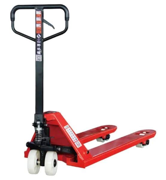 עגלת משטחים הידראולית משודרגת גלגלים קוטר 200 להולכה קלה, אורך 115 ס"מ 2500 ק"ג גלגל אוקולון