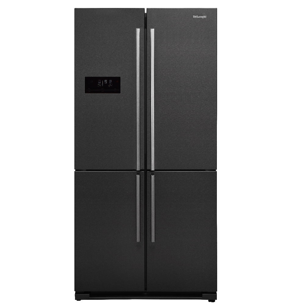 מקרר 4 דלתות נירוסטה מושחרת DeLonghi DLR999DXEU