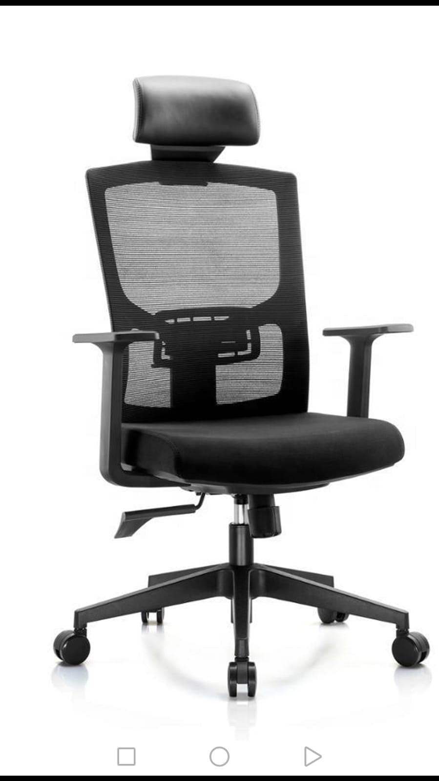 כיסא מזכירה ארי גבוה ידיות מתכווננות