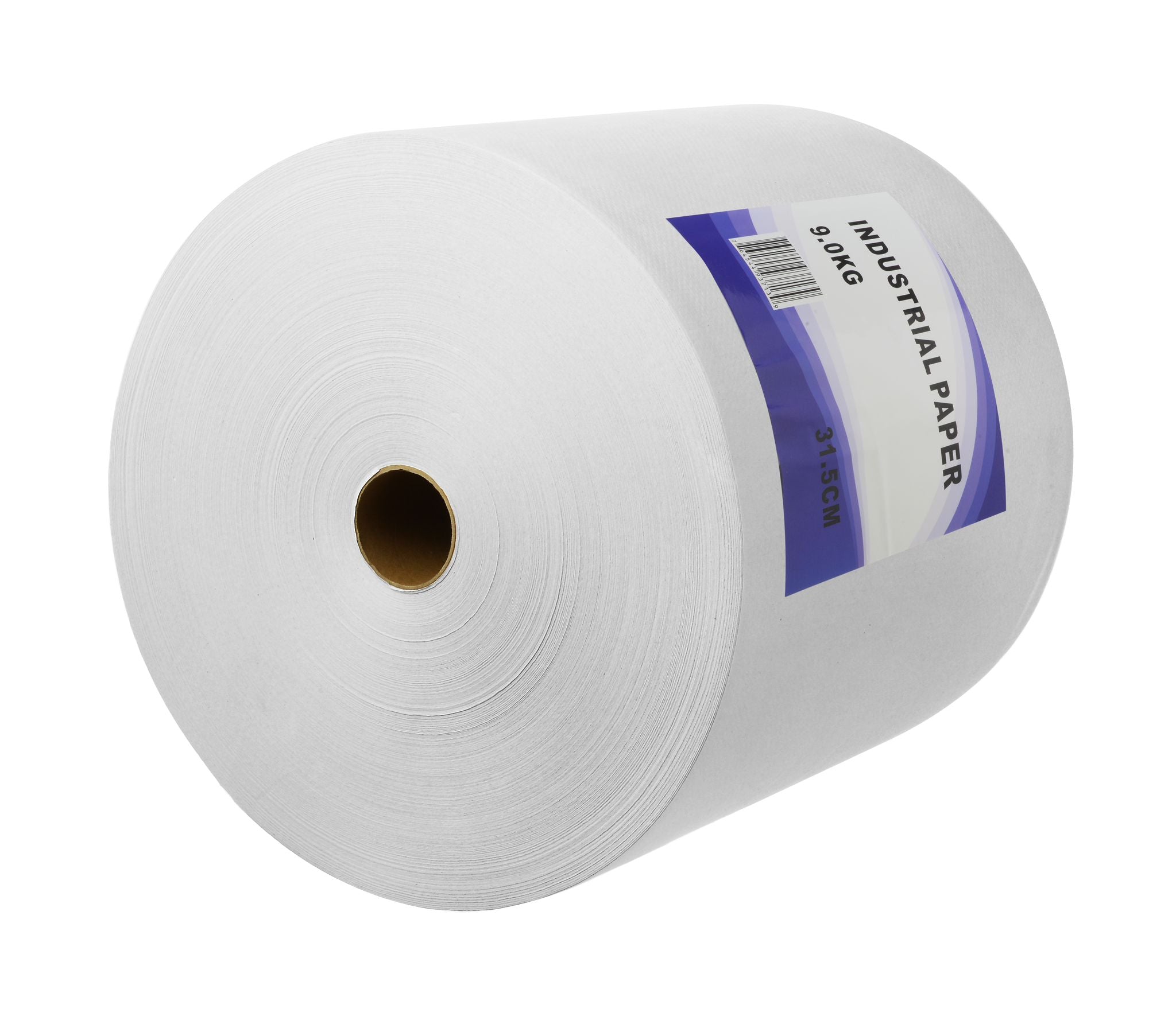 גליל מגבת תעשייתי 1200 מטר טישו מולבן 9ק"ג דחוס