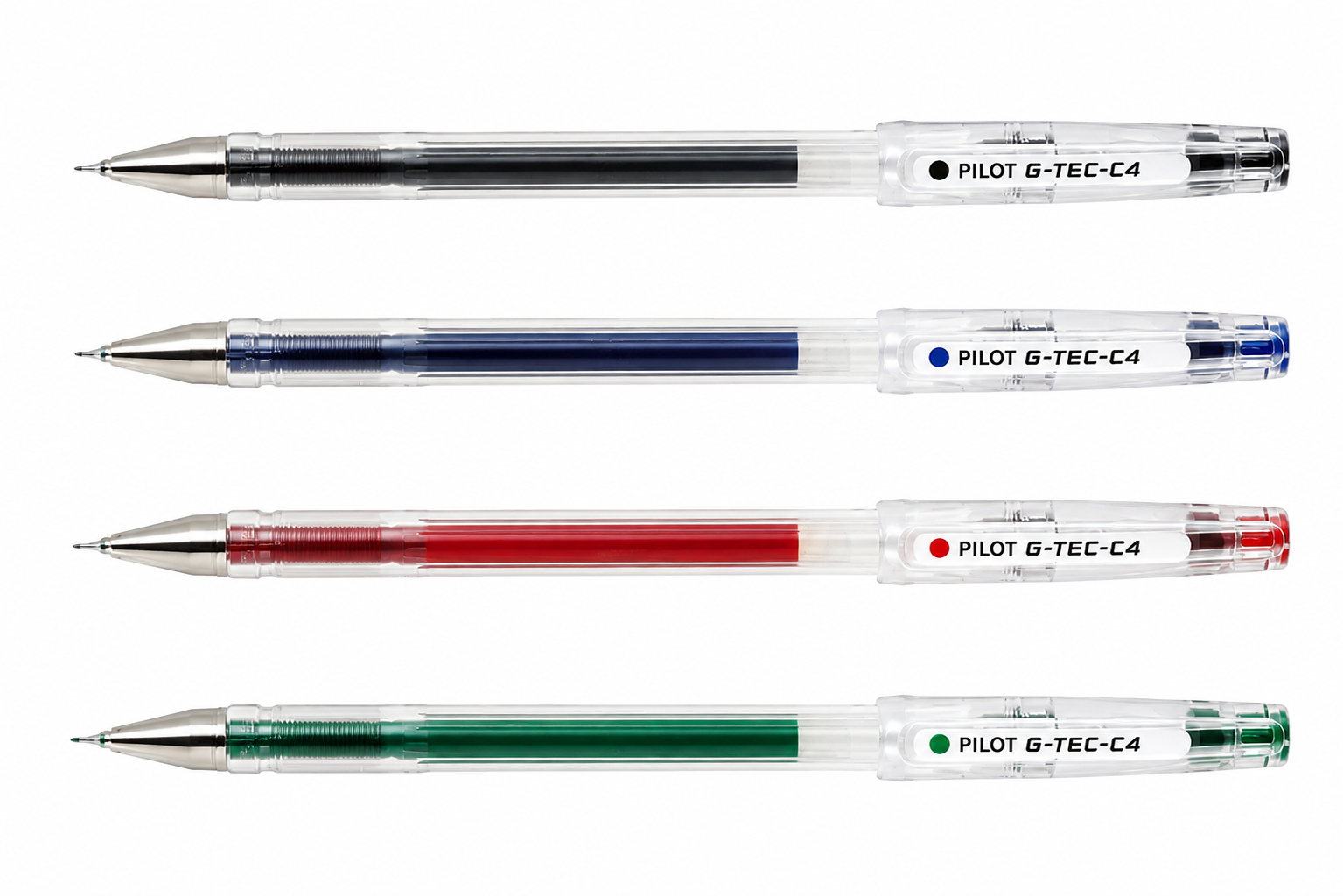 12 יח' עט ג'ל פיילוט PILOT G-TEC 0.4
