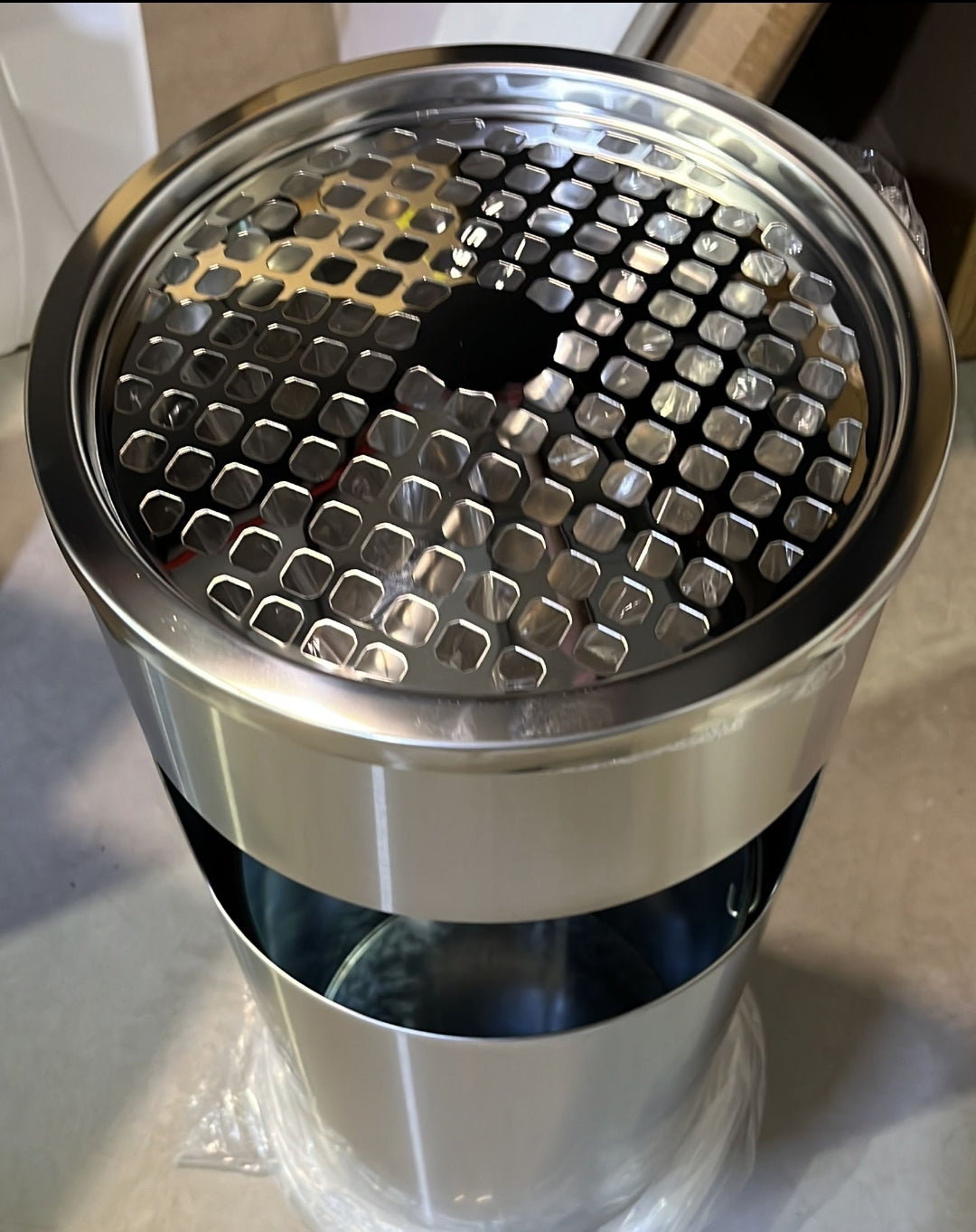 מאפרה פח ניקל מקורי