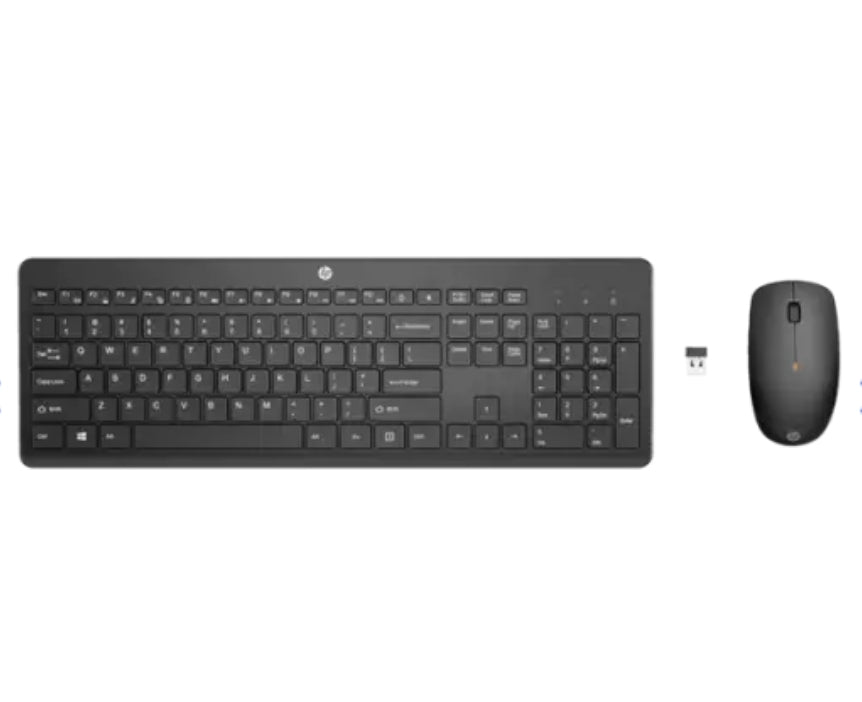 סט מקלדת ועכבר אלחוטי hp 235