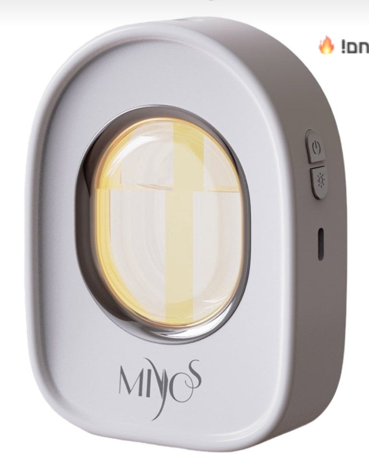 מפיץ הריח QR מבית MiyoScent
QR - Quiet Room
במארז מפיץ הריח QR + קפסולת ריח לבחירה אישית
כבל טעינה TypeC ותפס אחורי לתלייה.