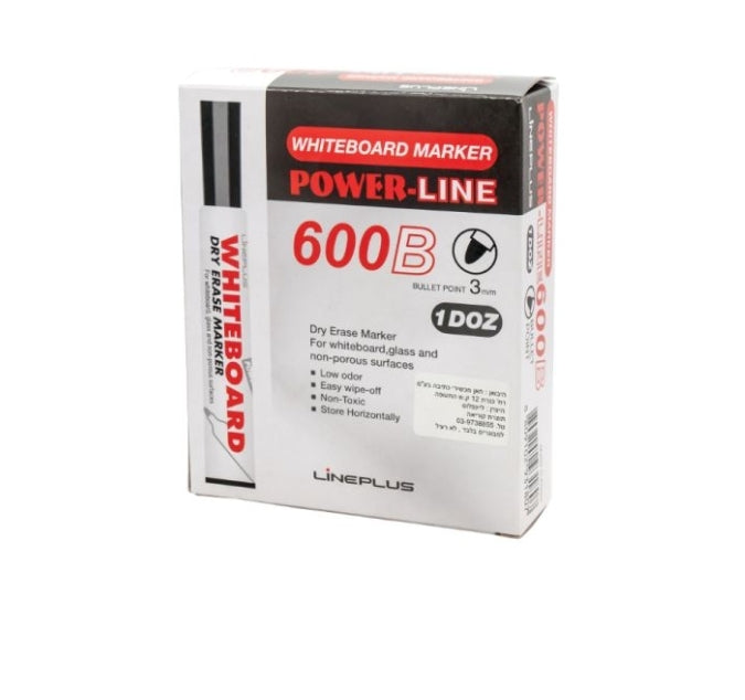 חב' טושים מחיקים ליין פלוס (12יח)