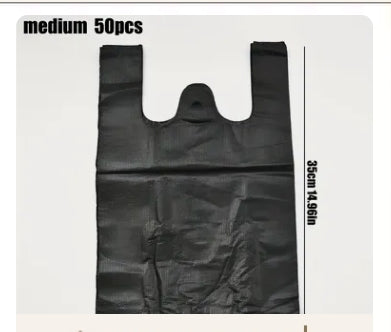 שקיות שחורות גופיה עד 50יח