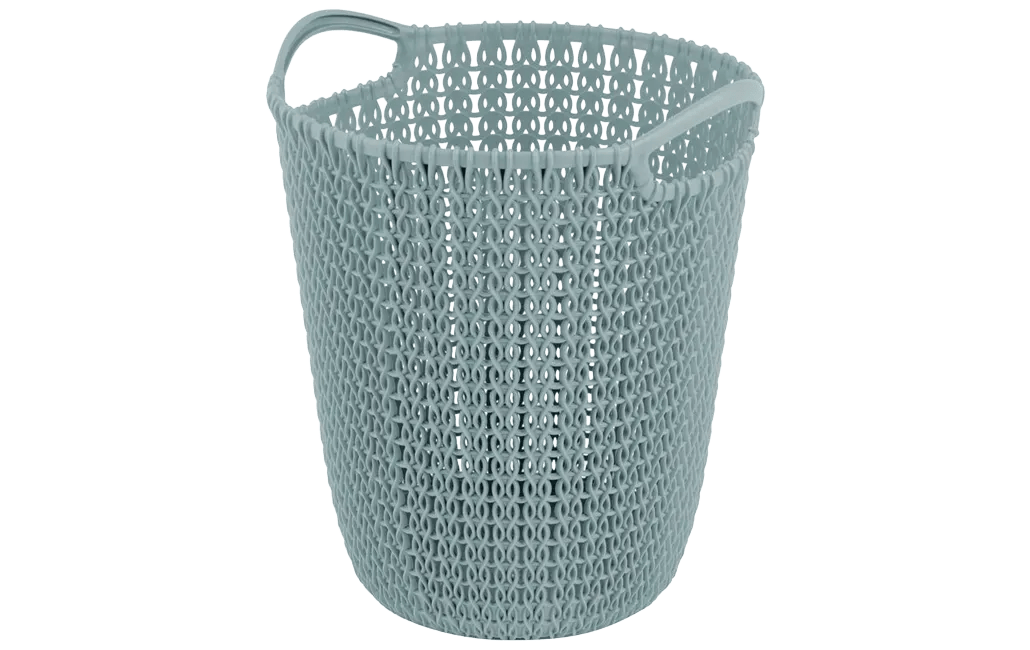 סל ניירות 7 ליטר סרוג (דגם KNIT 7L) - - חום