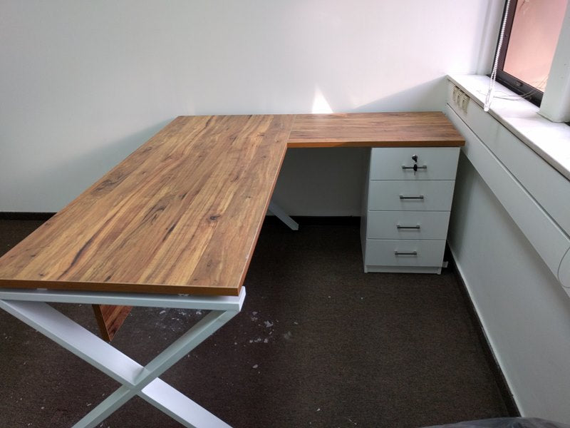 שולחן "פלזמה" 160X70X160X50 רגל X